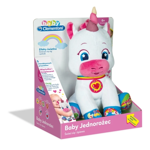 Interaktywny Pluszowy Jednorożec Clementoni 50544